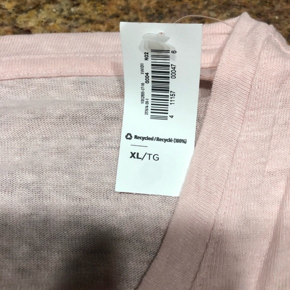Pink Old Navy boyfriend longsleeve top - Picture 2 of 3